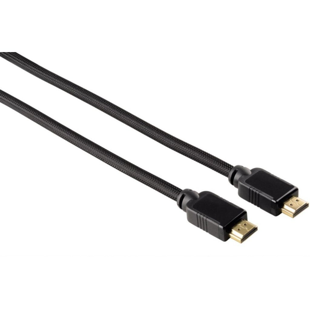 Hama HDMI-kabel verguld 1,5 m zwart