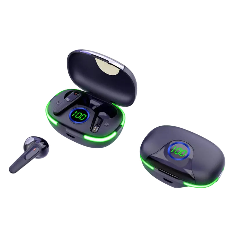 TWS Bluetooth 5.0 In-Ear Hoofdtelefoon Draadloos Aanraakgevoelig IPX4 LED-oplaadetui