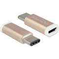 Delock adapter USB 2.0 C > Micro-USB B (copper, 65677)